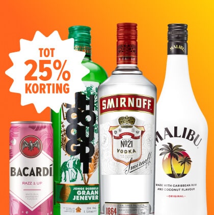 Actieknallers met korting tot 25%